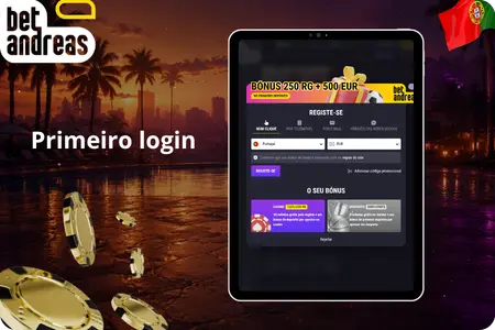 Betandreas primeiro login
